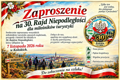 30 Rajd Niepodległości - Zaproszenie